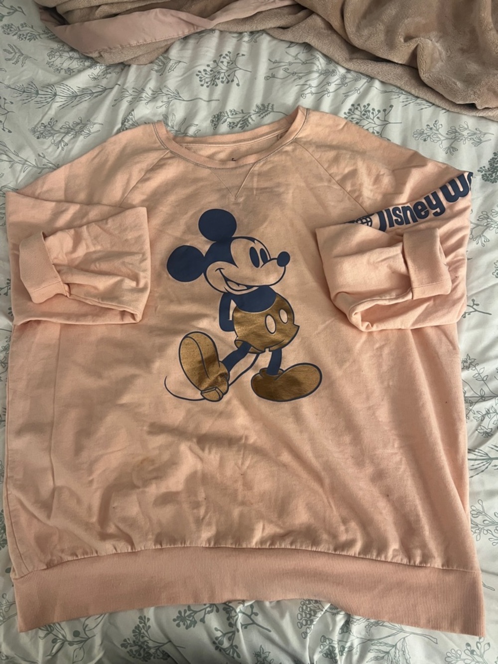 Disney Pink Mickey Mouse Sweatshirt